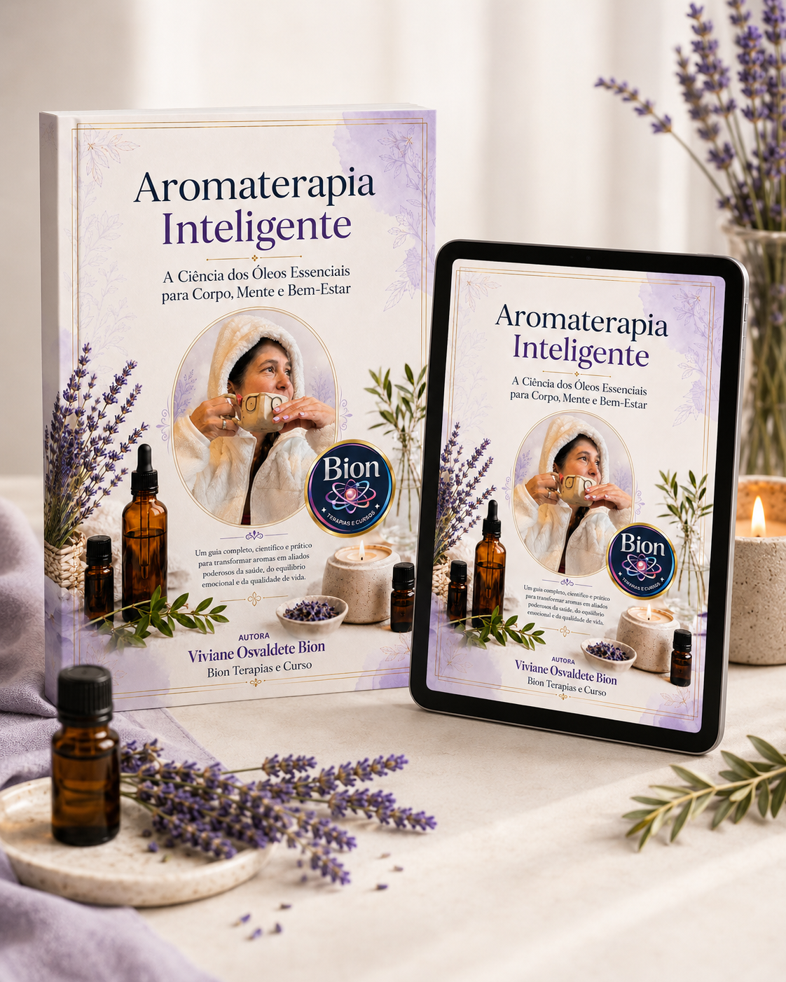 Capa/Mockup Aromaterapia Inteligente 