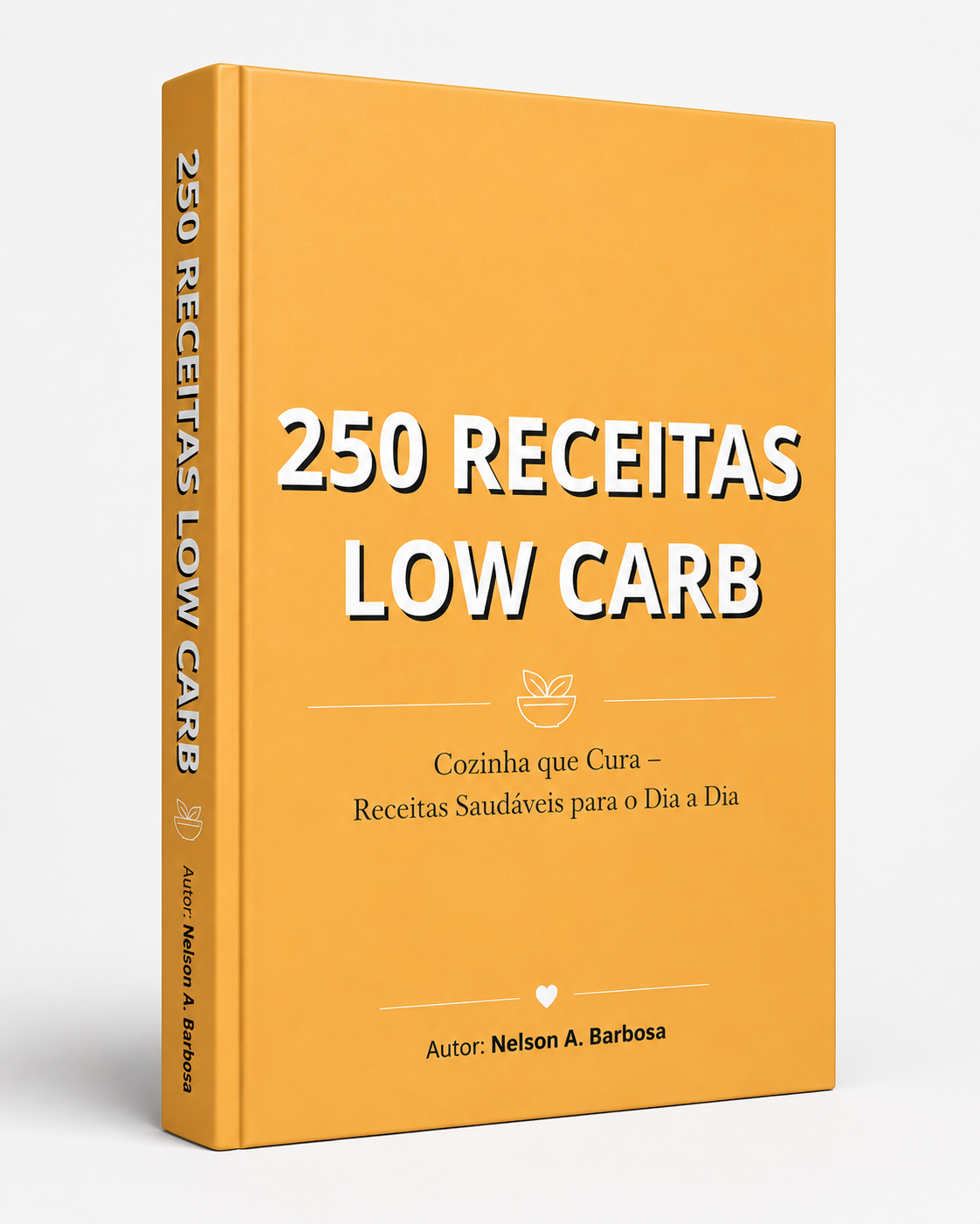 Capa/Mockup 250 RECEITAS LOW CARB