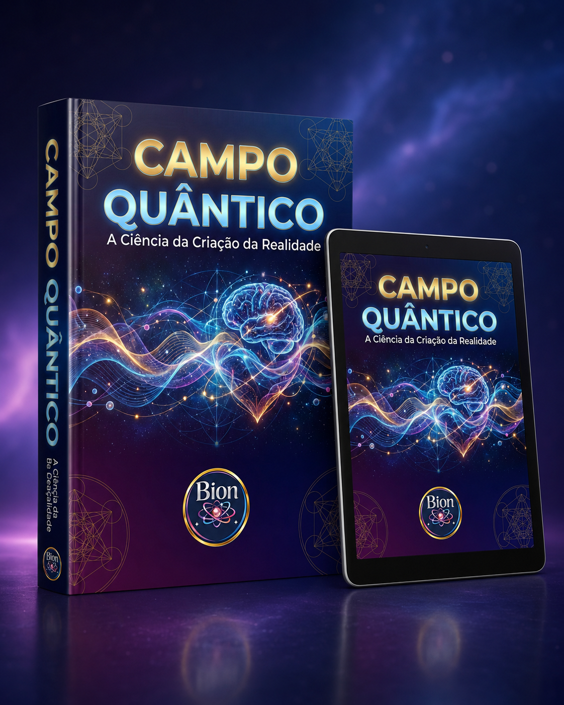 Capa/Mockup O Campo Quântico